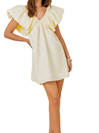 Lemon Ice Mini Dress