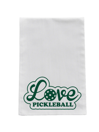 Love Pickleball Tea Towel