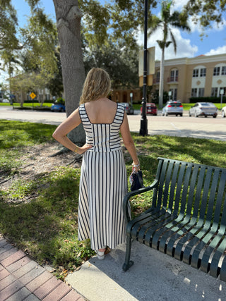 Lucy Striped Skirt