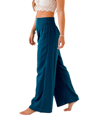 Pacifica Wide Leg Cotton Pants