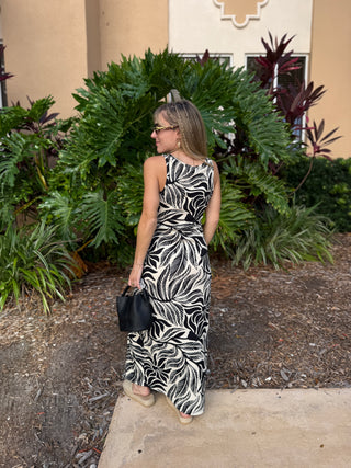 Z Supply Polanco Isla Leaf Midi Dress