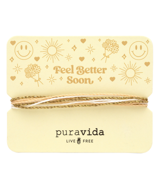 Pura Vida Feel Better Soon Gifting Bracelet
