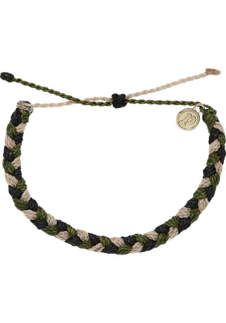 Pura Vida For the Troops Braided Bracelet  Show your support for our brave service members and their families with our new For the Troops braided bracelet! For each bracelet sold, 5% of the purchase price* will be donated to Semper Fi & America's Fund
