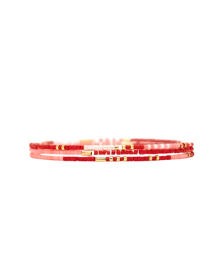 Pura Vida Be Mine Stretch Bracelet Set of 3