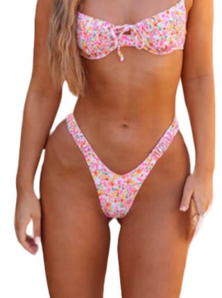 Retro Y Thong Bikini Bottom Angel Baby  This is a 'g-string' thong bottom that is perfect for laying out in the sun and keeping tan lines extremely low! Girls who buy this bottom are not shy and enjoy a true brazilian cut with a slim front design.