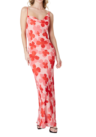 Rosy Mood Attitude Maxi Dress