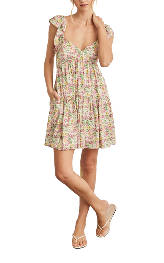 Sarah Floral Mini Dress