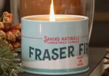 Santa's Naturals Fraser Fir Candle Minis