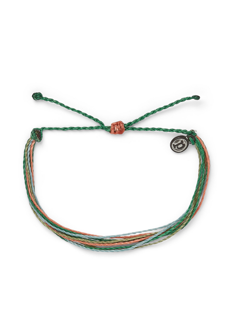 Protect Our Parks Bracelet  Show your love for America’s national parks with our exclusive Protect Our Parks Bracelet! For each bracelet sold, we’ll donate 5% of the purchase price* to the National Parks Conservation Association, helping to fund its mission to protect and preserve our national parks for future generations.  Brand: Pura Vida Material: 100% Waterproof, Wax-Coated, Iron-Coated Copper "P" Charm Size & Fit: Adjustable from 2-5 Inches in Diameter
