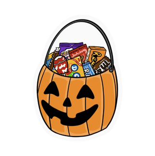 Halloween Bucket Sticker