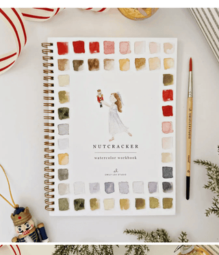 Nutcracker Watercolor Workbook