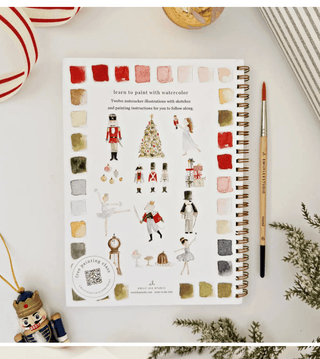 Nutcracker Watercolor Workbook