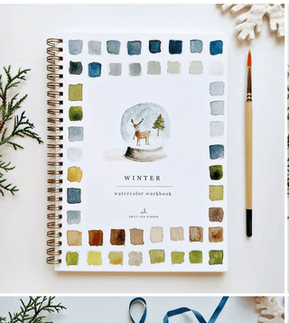 Winter Watercolor Workbook