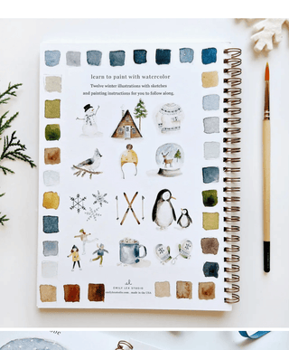 Winter Watercolor Workbook