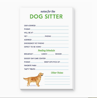 Dogsitter Notepad