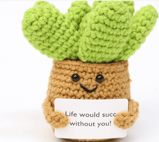 Positive Energy Succulent - Crochet