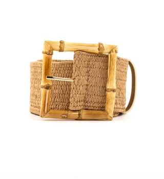 Belt Bamboo Square Buckle