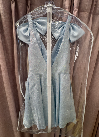 Sherri Hill: 57317 Ice Blue: Size 2 Semi Formal