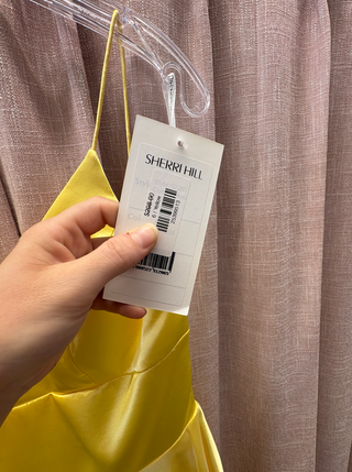 Sherri Hill: 52291 Yellow : 6