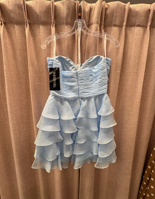 Sherri Hill: 57313 Light Blue : Size 8