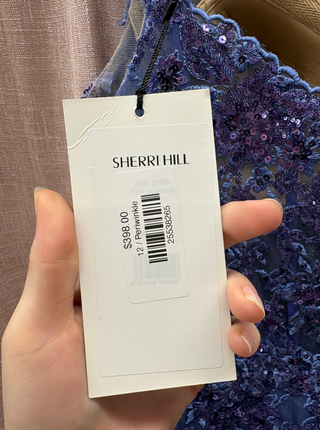 Sherri Hill: 56438 Periwinkle : Size 12