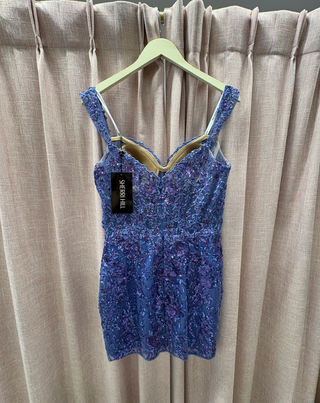 Sherri Hill: 56438 Periwinkle : Size 12