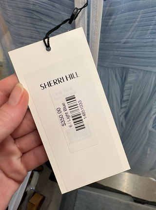 Sherri Hill: 55918 Light Blue : Size 6