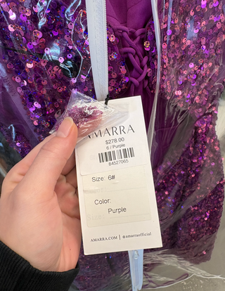 Amarra: 88702 Purple : Size 6