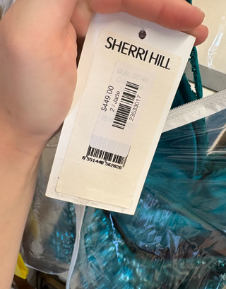Sherri Hill: 55144 Jade: Size 2