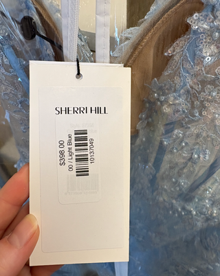 Sherri Hill: 57356 Light Blue: Size 00