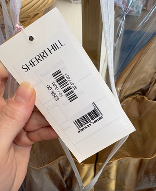 Sherri Hill: 52253 Gold: Size 10