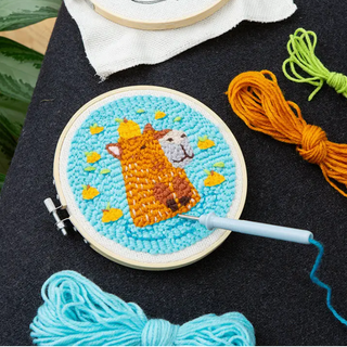Capybara Punch Needle Kit