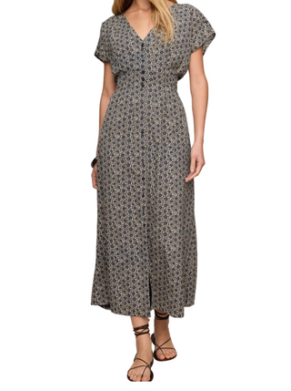 Z Supply Sanna Iris Floral Maxi Dress