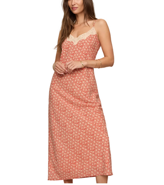 Z Supply Emela Iris Floral Midi Dress