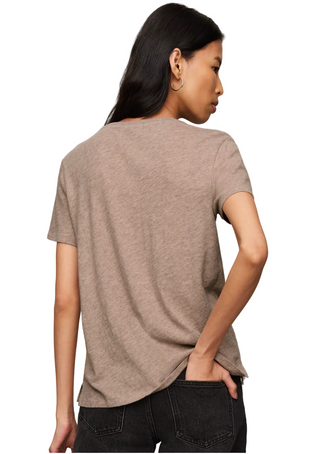 Z Supply Foundation Slub Tee  - Heather Ash
