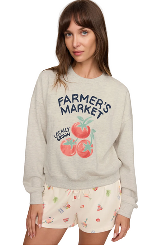 Z Supply  Tops Home Grown Sweatshirt