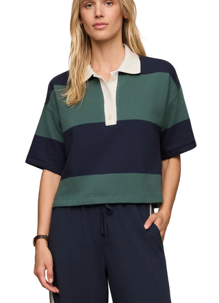 Z Supply Mariner Polo Top - Eclipse