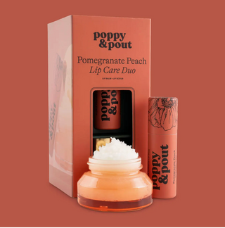 Poppy and Pout - Pomegranate Peach