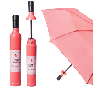 Rosé Wine Bottle Umbrella