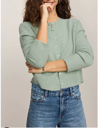 Z Supply Medina Cozy Cardigan Mint Julep