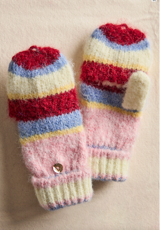 Free People Super Stripe Gloves