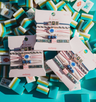 K'Lani Hair Ties -"Mahjong"