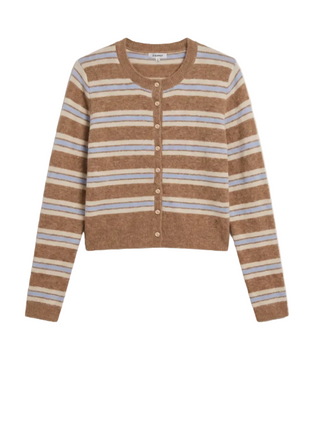 Z Supply Medina Cozy Stripe - Golden Caramel