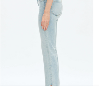 Mid Rise Cropped Bootcut Jeans