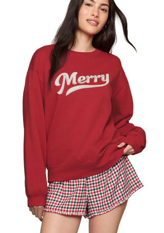 Z Supply Holiday Merry Sweatshirt