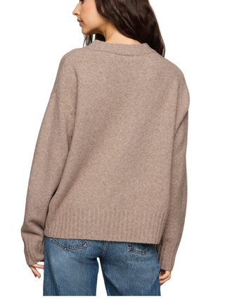 Z Supply Eastwell Pullover Sweater - Heather Ash