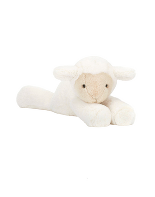 White plush lamb toy Jelly Cat
