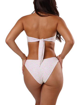 Strapless Bandeau Bikini Top Flora Aura