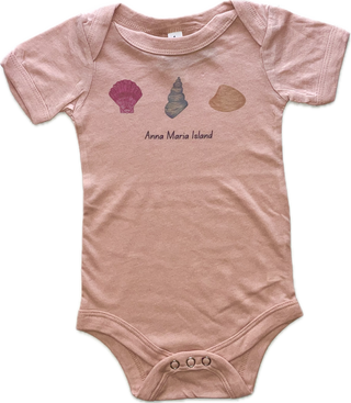 Shells Onesies Blush