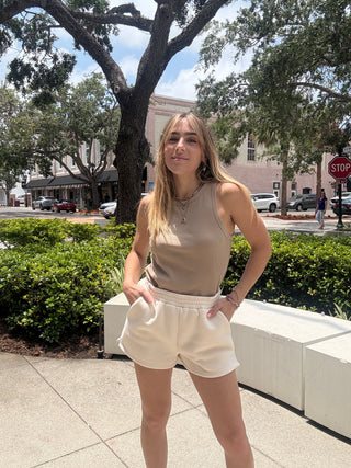 Vanilla Sweatshorts
